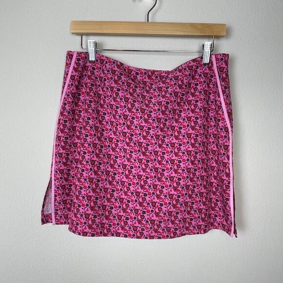 Golftini‎ Take Flight Skort Size 6 Pink Blue Red Floral Golf Tennis Skirt - Picture 1 of 6